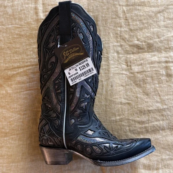 JB Dillon Reserve western boots new with tags. - Picture 3 of 17